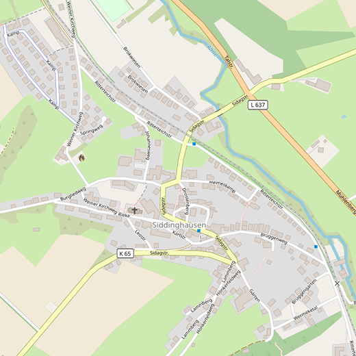 Karte Siddinghausen